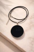 Dije Espejo Obsidiana Filtrasol 5 Cm Protección Personal