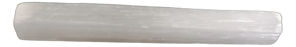 Barra De Selenita Natural Claridad Y Limpieza Energética 15 Cm