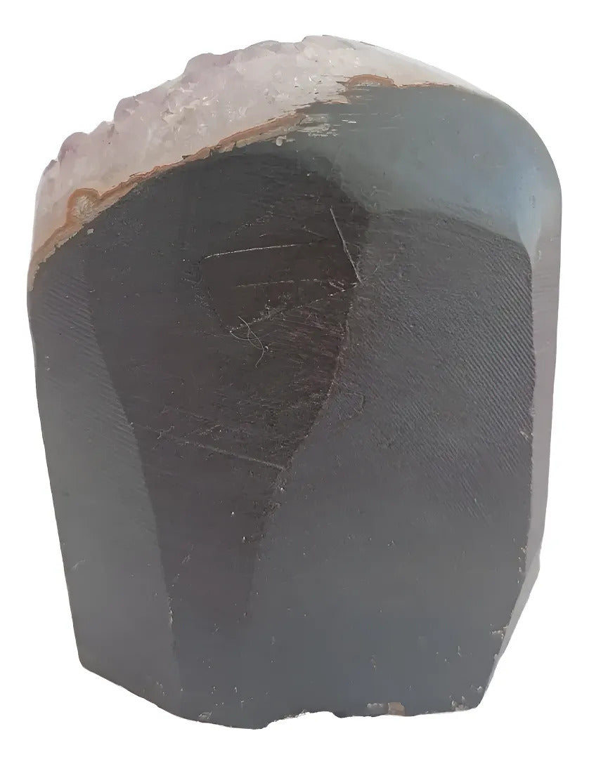 Geoda Amatista Natural Decoración Energía Protección Amatista