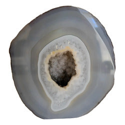 Geoda Ágata Cuarzo Natural 1.20 Kg Energía Equilibrio Decora