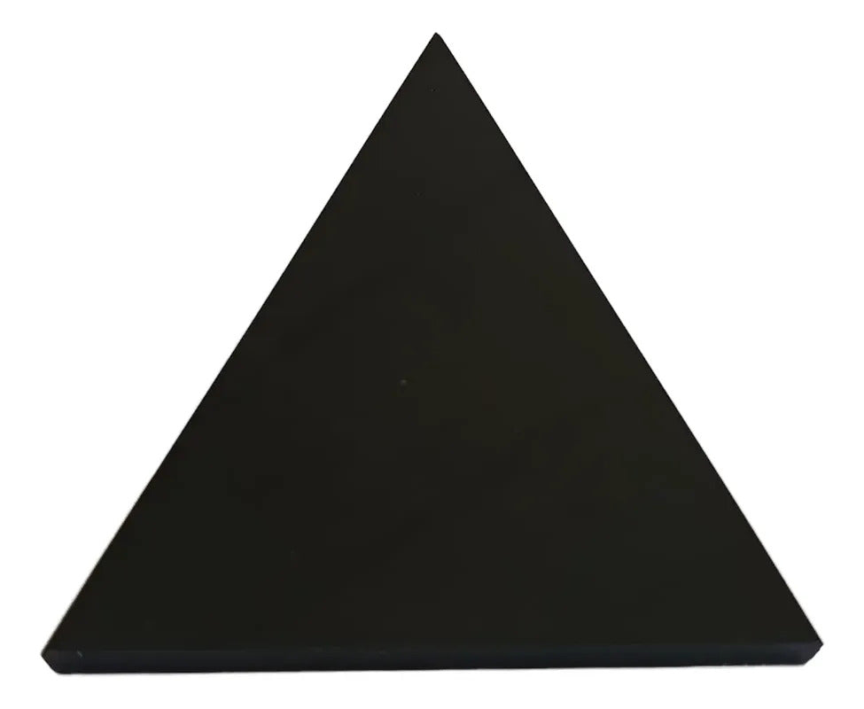 Pirámide Obsidiana Geometría Sagrada Protección Energética 7 Cm