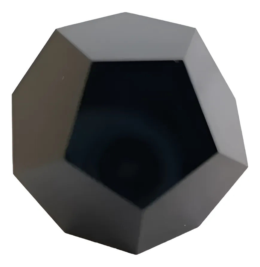 Sólidos Platónicos Obsidiana Geometría Sagrada 2 Cm