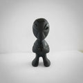 Figura Alien Obsidiana Negra Grabado Artesanal Protección Grabado 1
