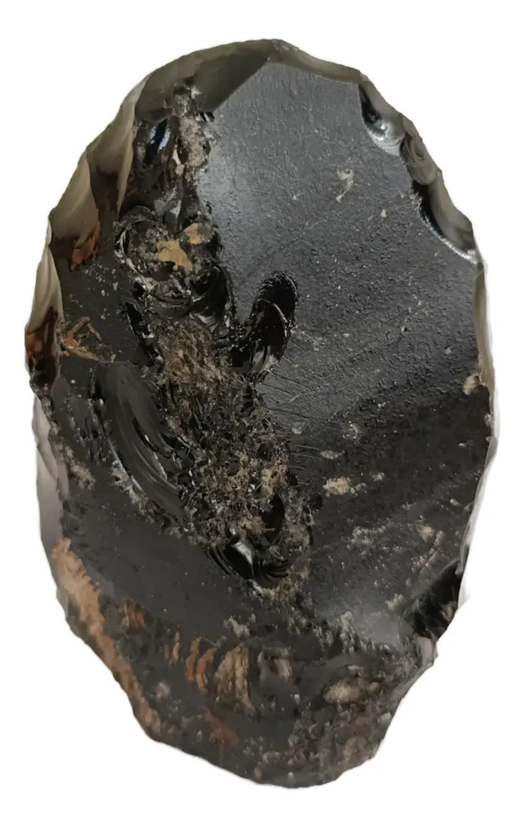Virgen De Guadalupe En Obsidiana Grabada
