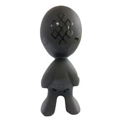 Figura Alien Obsidiana Negra Grabado Artesanal Protección Grabado 2