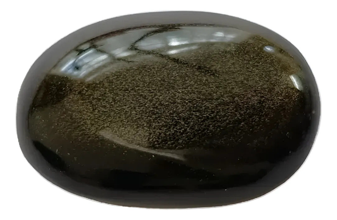 Jabón Obsidiana Dorada Para Masaje 5 Cm Terapia Y Relajación