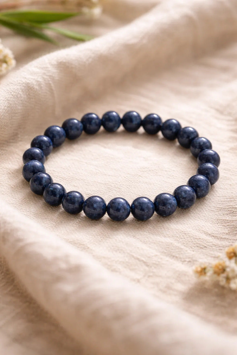 Pulsera Piedra Natural 8mm Equilibrio Protección A Elegir